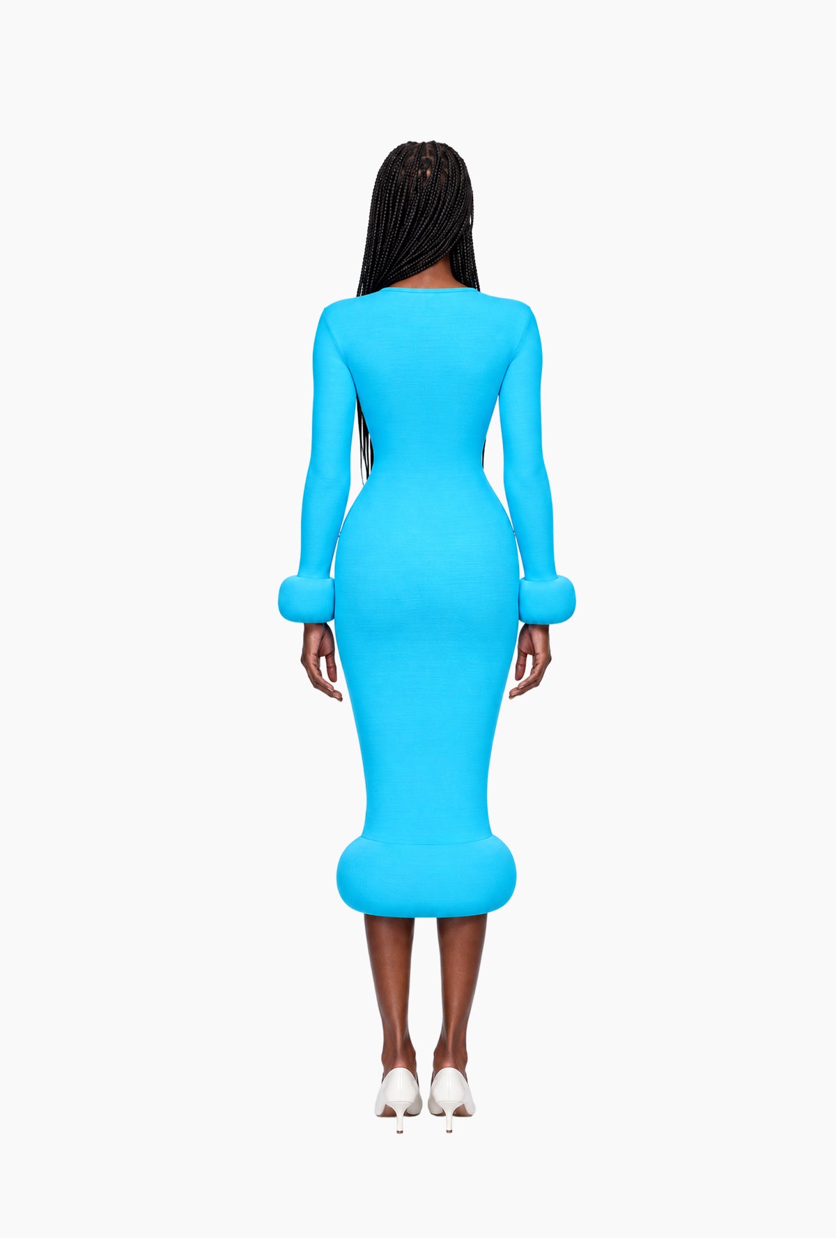Blue Heartless Bubble Dress