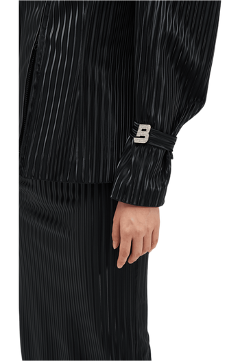Zipper Buckle Suit Blazer