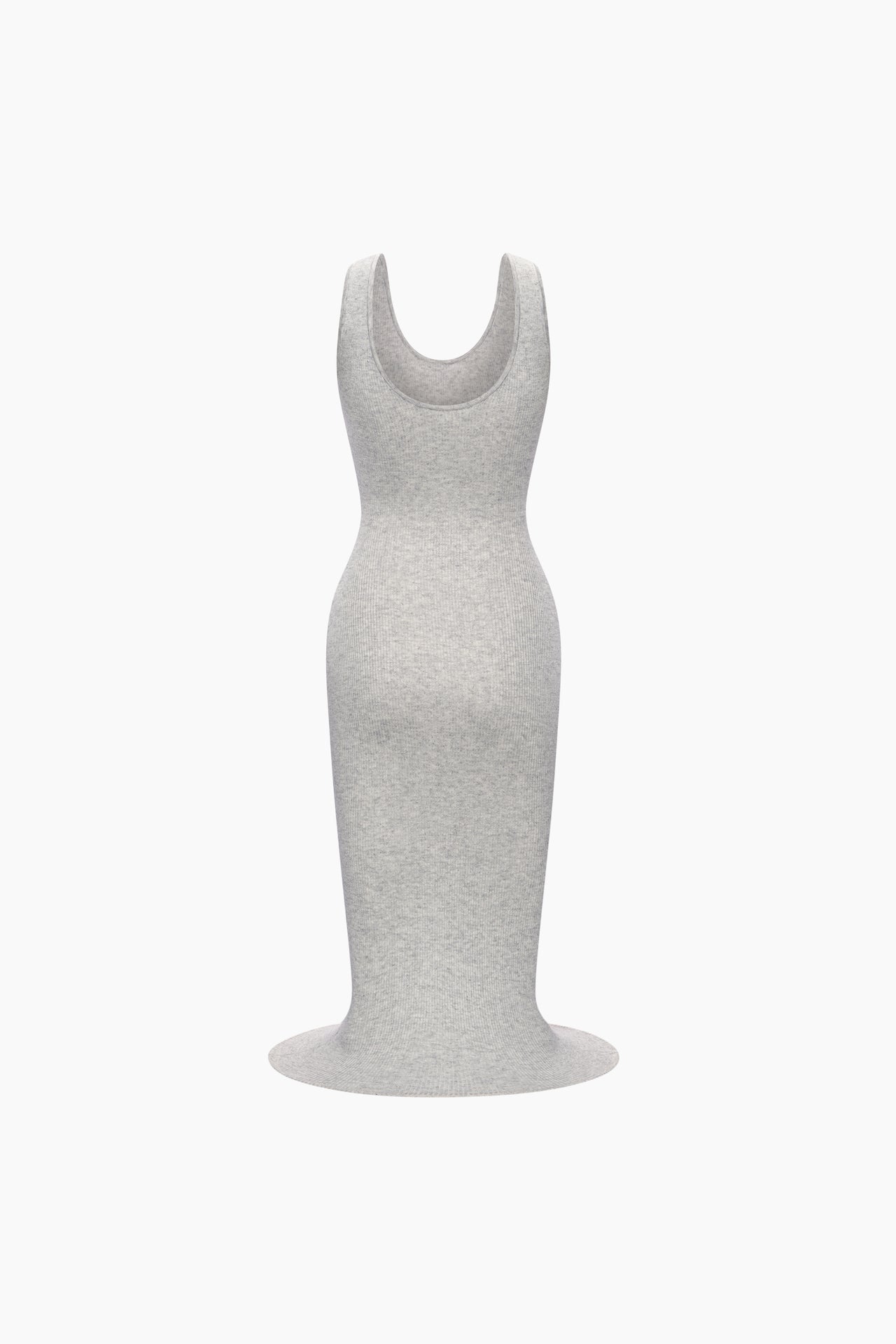 Siren Mermaid Dress Double Strap Gray