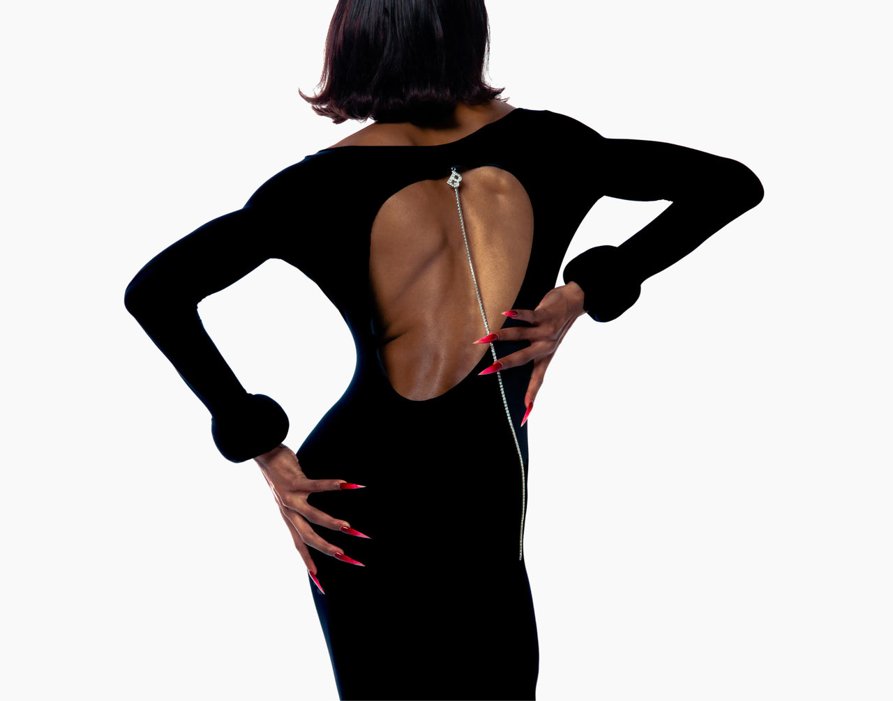 Bad Binch Diamond Chain Dress