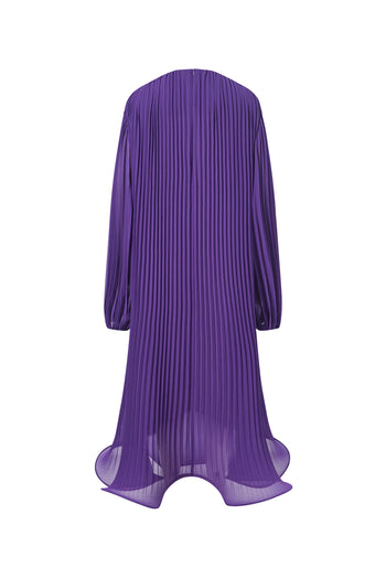 BoBois Long Sleeve Pleated Dress