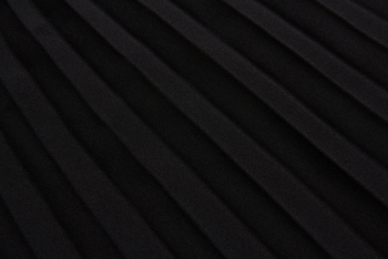 Lampshade Pleated Dress Black