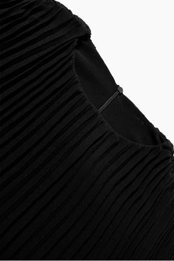 BoBois Long Sleeve Pleated Dress
