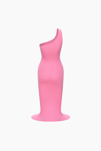 Siren Dress Pink Single-Strap