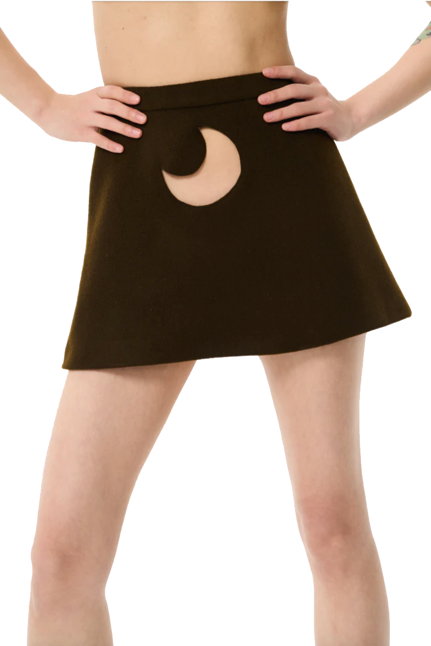 Moon Woolen Skirt