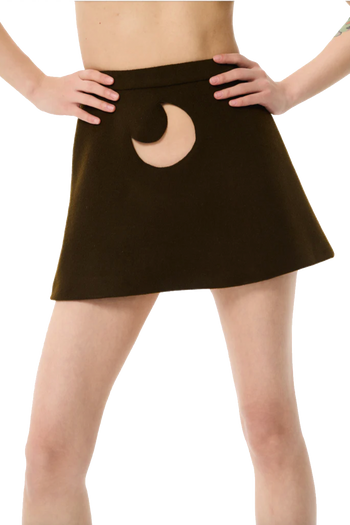 Moon Woolen Skirt