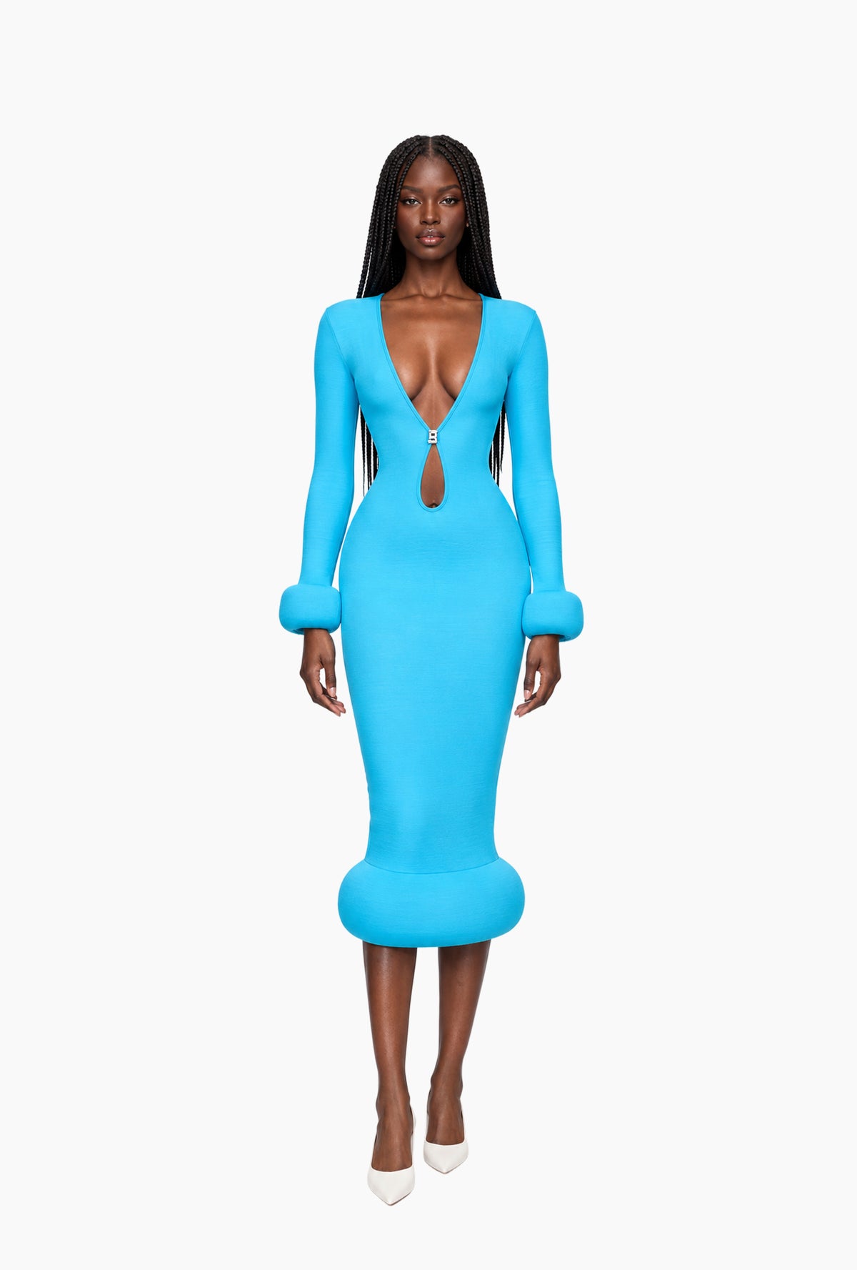 Blue Heartless Bubble Dress