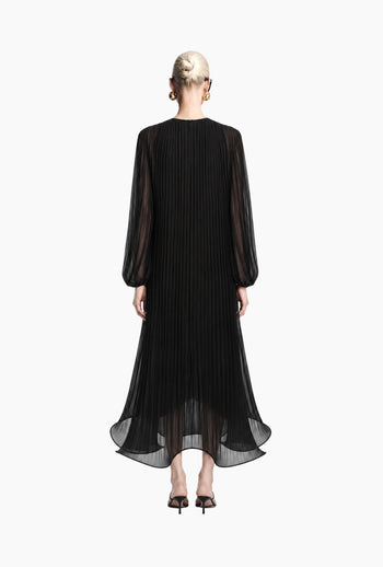 BoBois Long Sleeve Pleated Dress