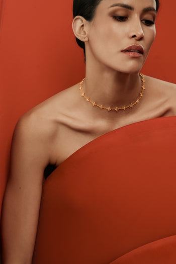 Silent Vow Choker - Gold