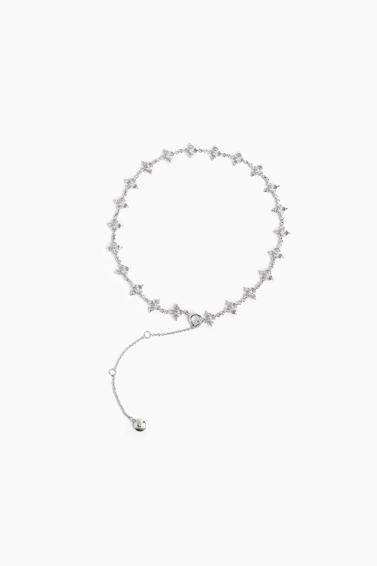 Silent Vow Choker - Silver