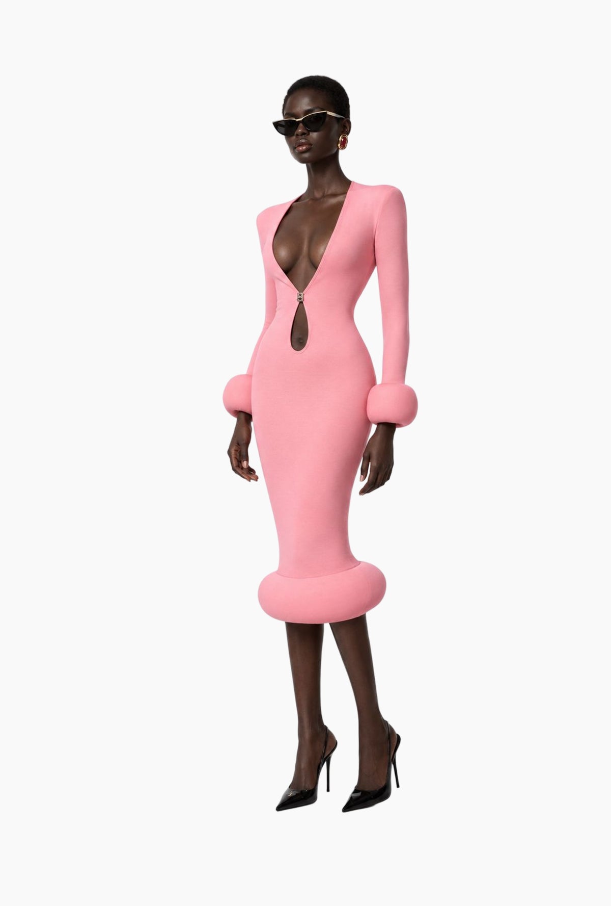 Pink Heartless Bubble Dress
