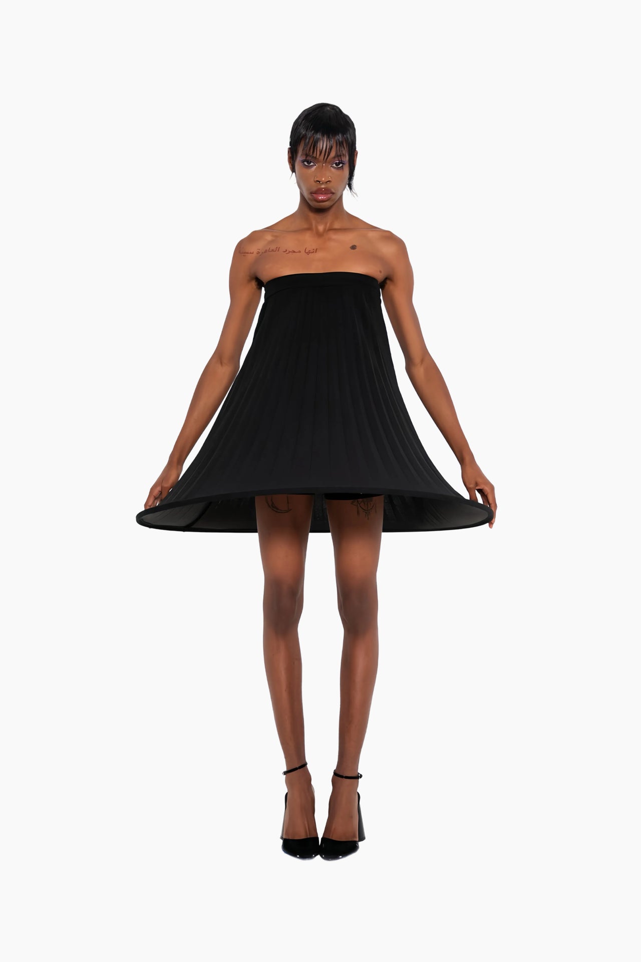 The Euclid Pleated Skirt