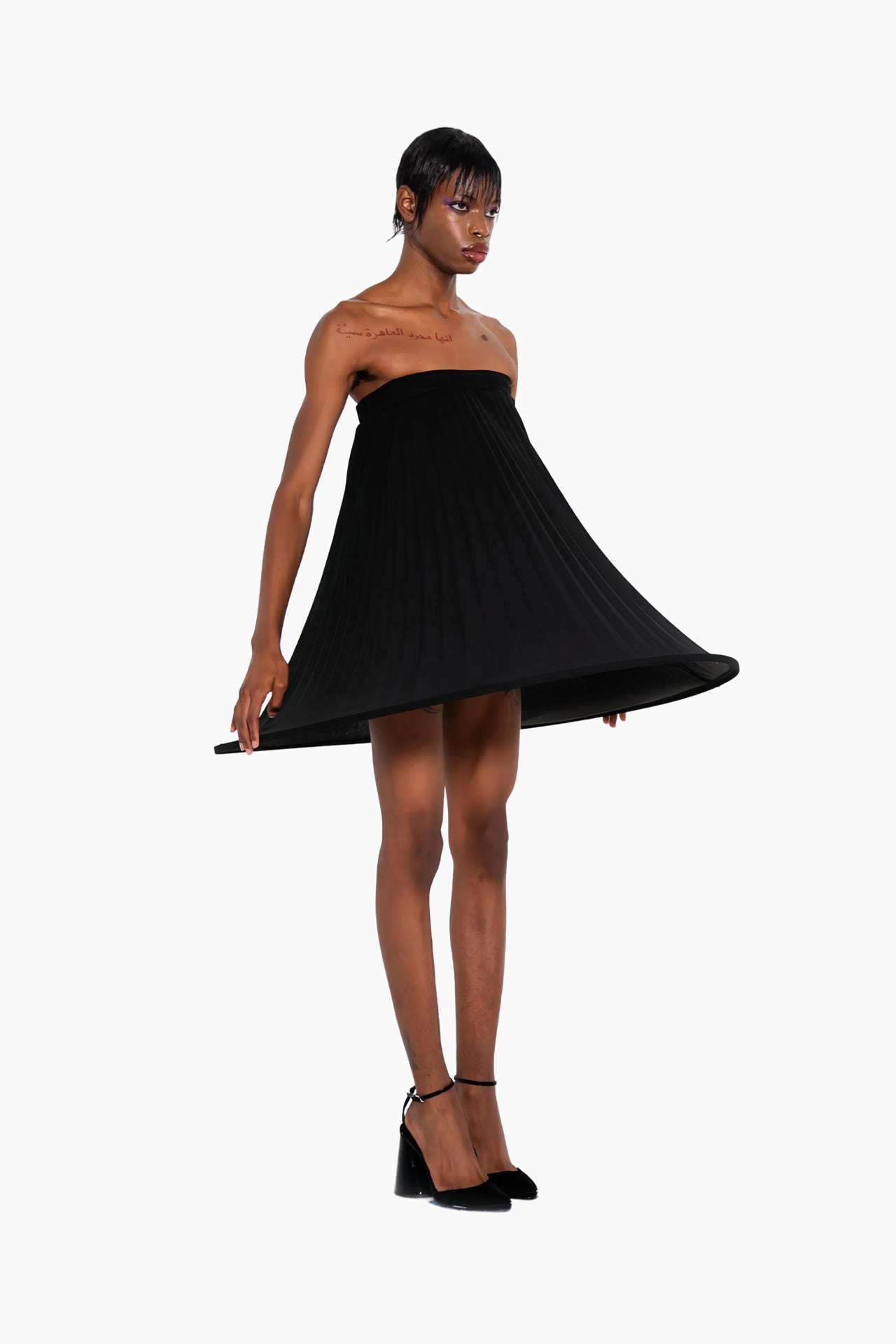 The Euclid Pleated Skirt